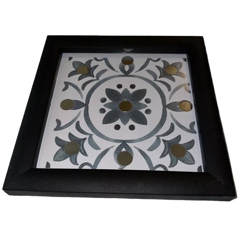 7x7 glass frame print - print, wall